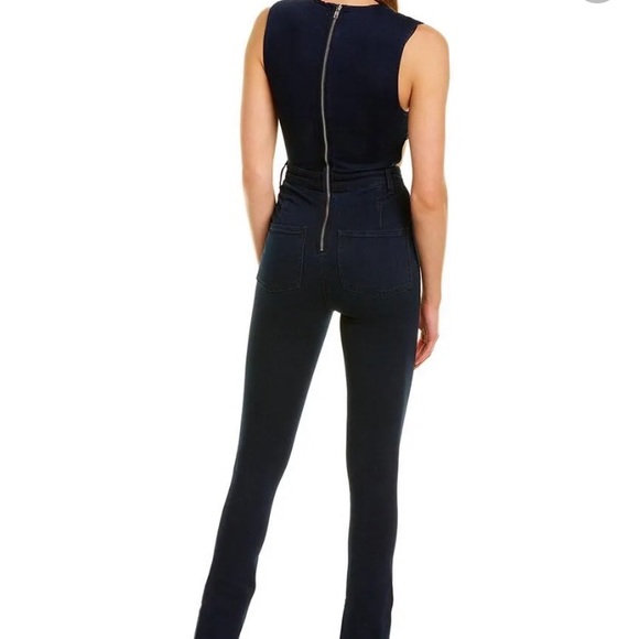 New Denim romper jumpsuit with cut outs - Picture 4 of 4